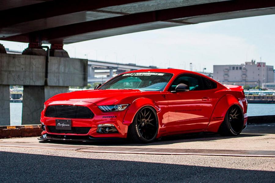 Ford Mustang GT by Liberty Walk on Forgiato Wheels (Maglia-ECL) '2017